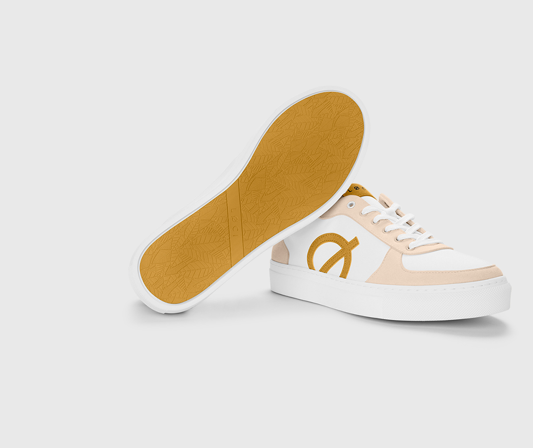 LØCI SEVEN WHITE/BEIGE/MUSTARD