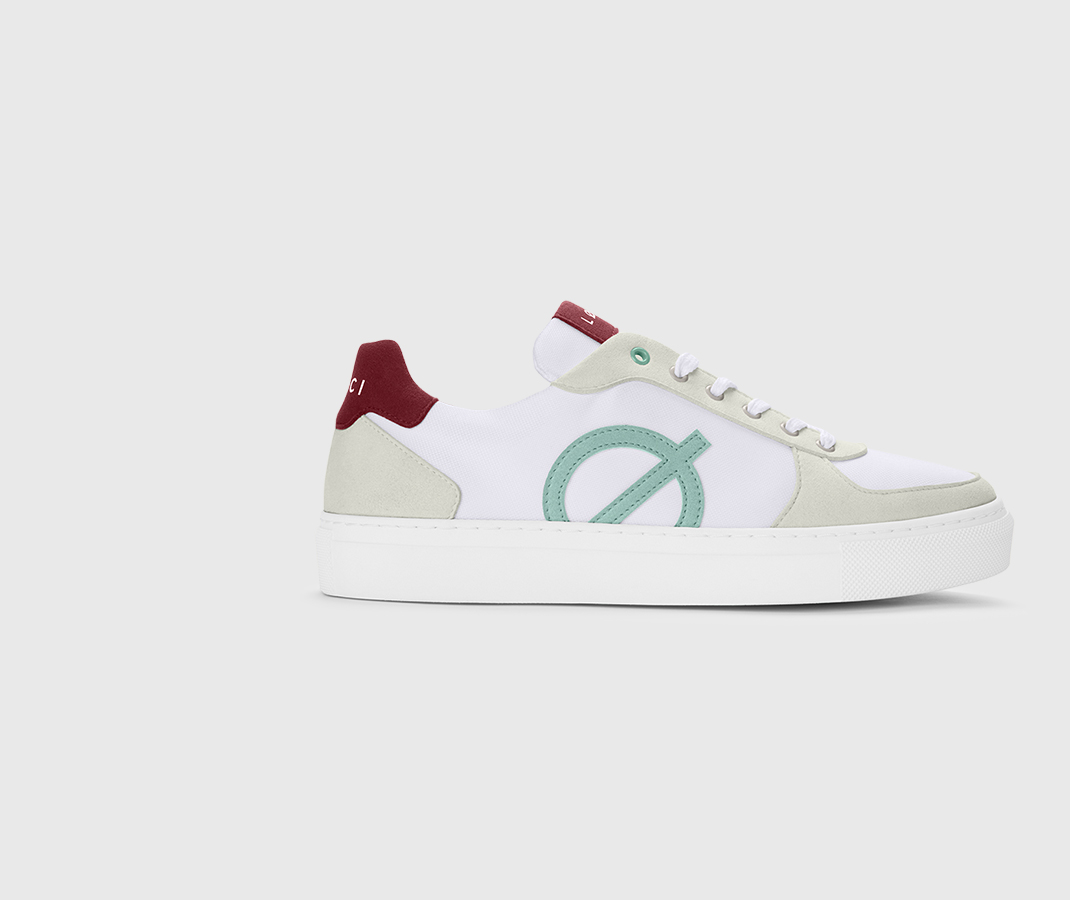 LØCI SEVEN WHITE/MAROON/BLUE