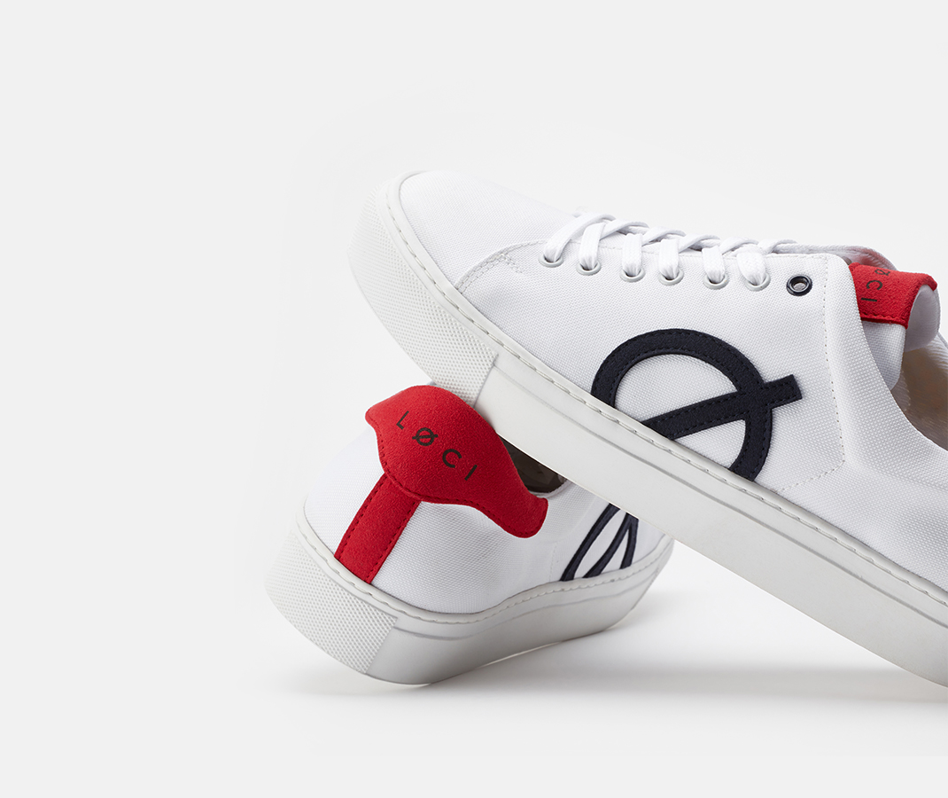 LØCI NINE WHITE/RED/NAVY