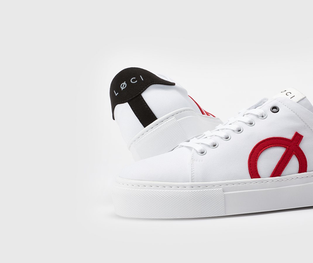 LØCI NINE WHITE/BLACK/RED